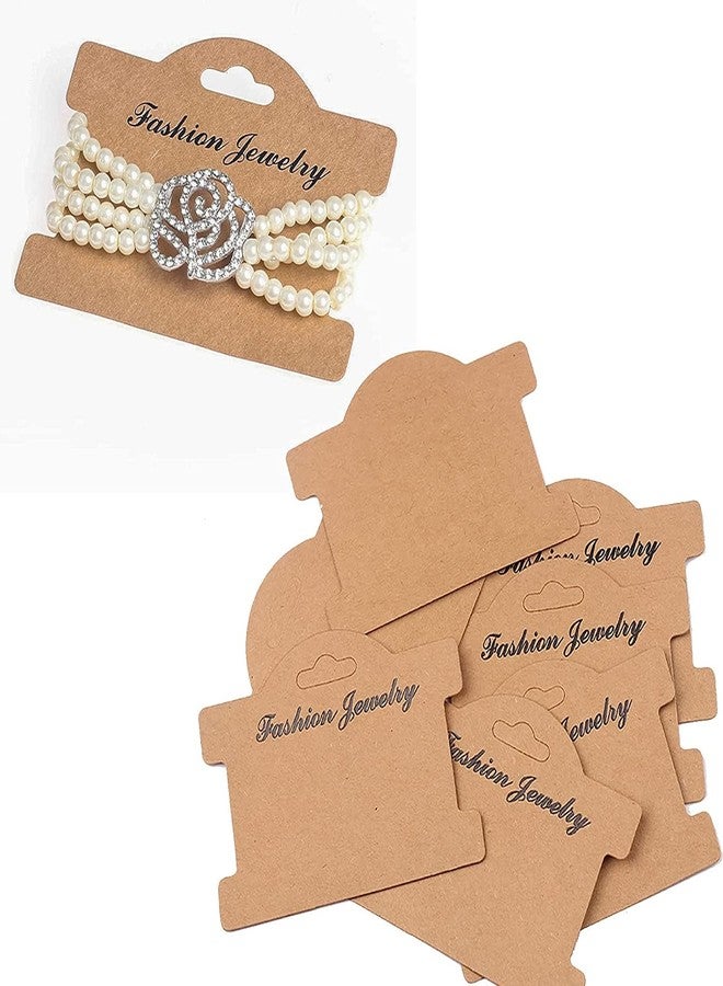 Zenomia Jewellery Display Cards For Necklaces, Bracelets, 50 Pcs, 7 x 9.7 Cms - Image 4
